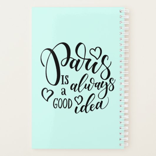 Paris Est Toujours Un Bon Script D'Idée (Dos)