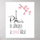 Paris est toujours une bonne affiche d'idées (Devant)