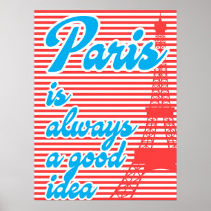 Paris Est Toujours Une Bonne Idée, Affiche D'Été,