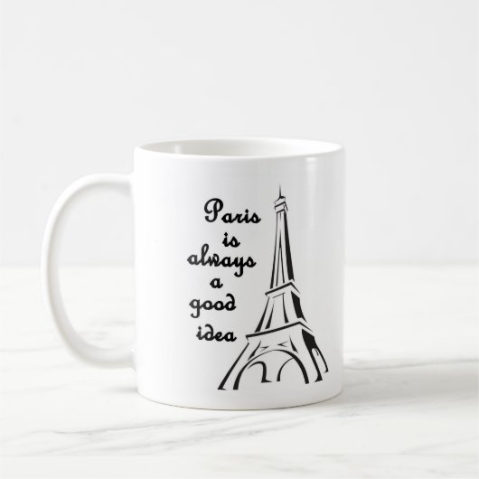Paris est toujours une bonne idée Mug (Gauche)