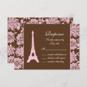 Paris et RSVP au chocolat (Devant / Derrière)