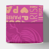 Paris Favor Box Bedankdoosjes (Bovenkant)