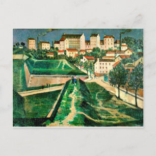 Paris Fortification by C.R.W. Nevinson, 1913 Briefkaart