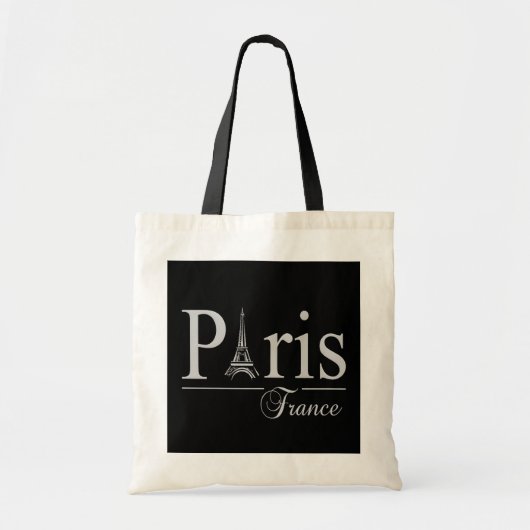 Paris France bag - kies stijl en kleur Tote Bag (Voorkant)