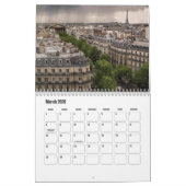 Paris-France Calendar Kalender (Mar 2026)