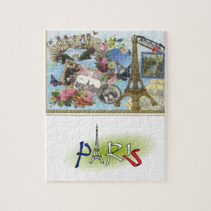 Paris France Decorative Jigsaw Puzzle