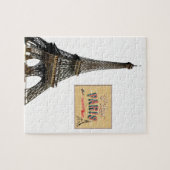 Paris France Decorative Jigzaag Puzzle Legpuzzel (Horizontaal)