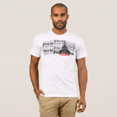 Paris France Eiffel T-Shirt (Voorkant volledig)
