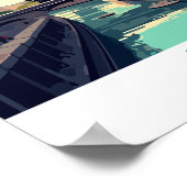 Paris France, Eiffel Tower Travel Wall Poster (Coin)