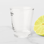 Paris France Eiffel Tower Wedding Favor Shot Glas (Rechts)