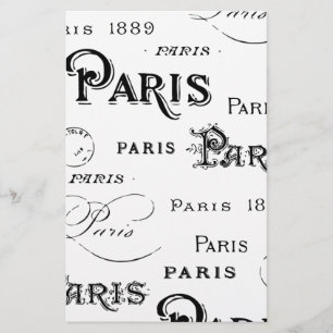 Paris France Gifts en Souvenirs Briefpapier