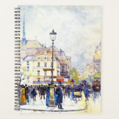 Paris France Impressionnisme Rues Planner Book (Devant)