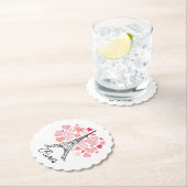 Paris, France Love Kartonnen Onderzetters (Insitu)