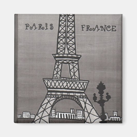 Paris France Magnet (Devant)