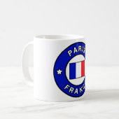 Paris France Mug (Devant gauche)