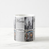 Paris France Newspaper Mug (Centre)