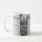 Paris France Newspaper Mug (Gauche)