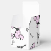 Paris France Poodle Favor Gift Box Bedankdoosjes (Geopend)
