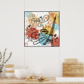 Paris, France, poster Voyage (Cuisine)