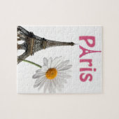 Paris France Puzzle Décor (Horizontal)
