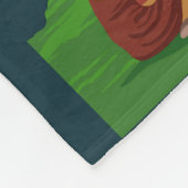 Paris France Retro Travel Art Fleece Deken (Hoek)