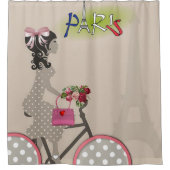 Paris France, Rideau de douche (Devant)