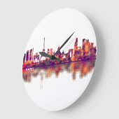 Paris France Skyline Grote Klok (Hoek)