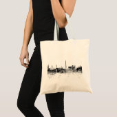 Paris France Skyline Tote Bag (Voorkant (product))