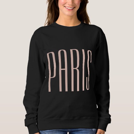 Paris France sweater pastel (Voorkant)