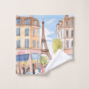 Paris France Tour Eiffel Aquarelle Voyage