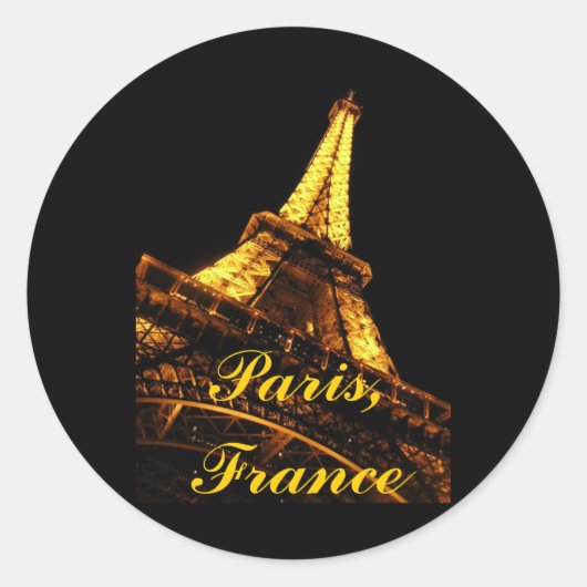Paris, France, Tour Eiffel, Autocollants (Devant)