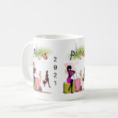 Paris France Vacances 2021 Mug (Devant gauche)