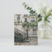 Paris France vélo automne automne voyage carte pos (Debout devant)