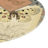 Paris Frankrijk Antiek kunstwerk Collage Eiffel Fr Snijplank (Hoek)