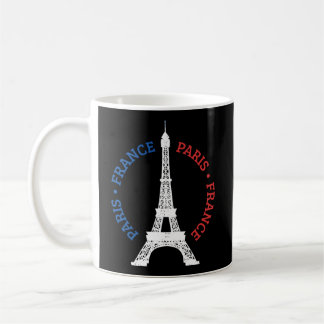 Paris Frankrijk Eiffel Tower French Flag Souvenir  Koffiemok
