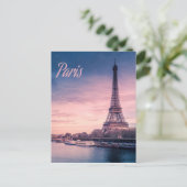 Paris Frankrijk eiffeltoren Briefkaart (Staand voorkant)