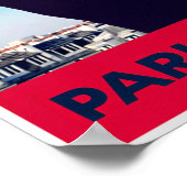 Paris, Frankrijk poster (Hoek)