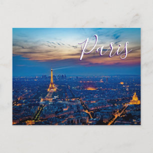 Paris Frankrijk Stadsgezicht Reisansichtkaart Briefkaart