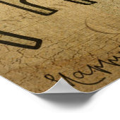 Paris Frans Can-Can Dancer Poster (Hoek)