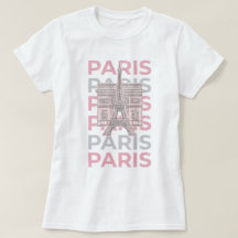 Paris Franse stijl T-shirt