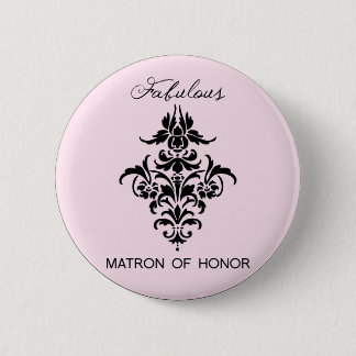 Paris Geïnspireerde Matron van Honor Button