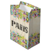 Paris Gift Bag Medium Cadeauzakje (Voorkant Gekanteld)