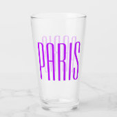 Paris Glas (Achterkant)