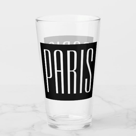 Paris Glas (Achterkant)