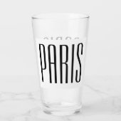 Paris Glas (Achterkant)