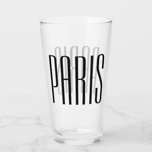 Paris Glas (Achterkant)