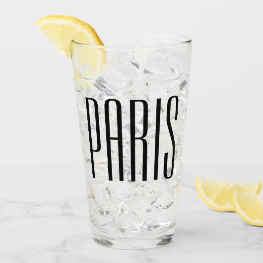 Paris Glas (Voorkant ijs)