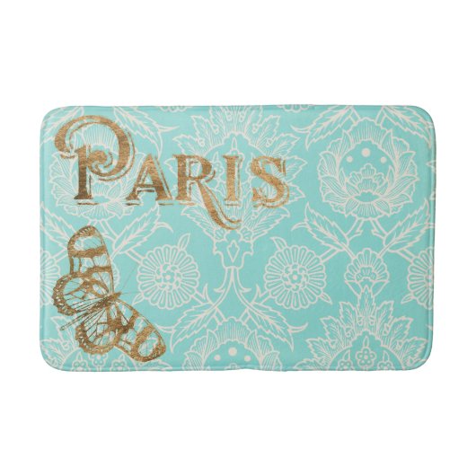  Paris Gold Design Badmat (Voorkant)