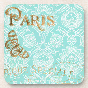  Paris Gold Design Bier Onderzetter