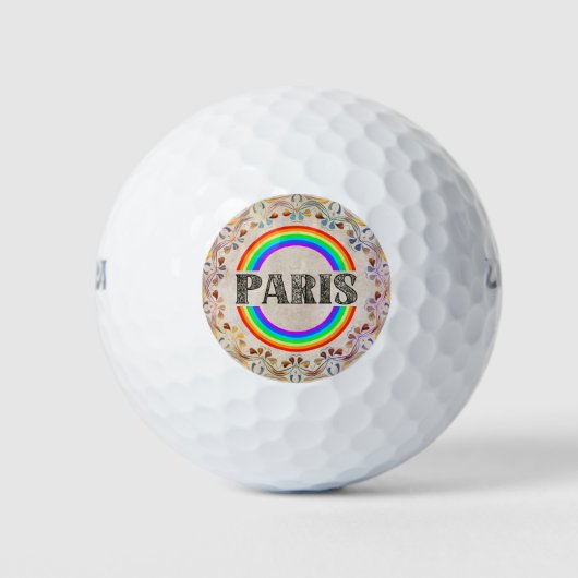 Paris Golf Ball Golfballen (Voorkant)